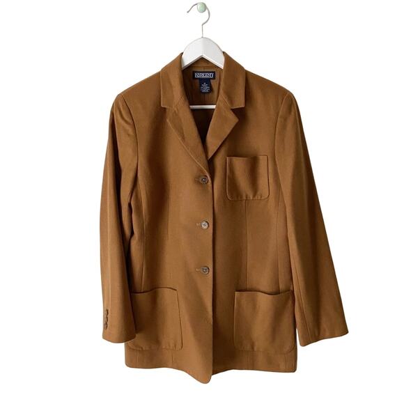 Land’ End Wool And Cashmere Blazer Size 10 - Picture 1 of 5